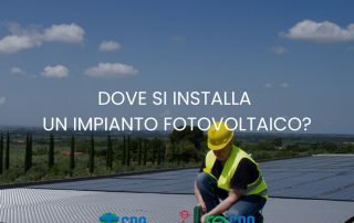 INSTALLAZIONE FOTOVOLTAICO