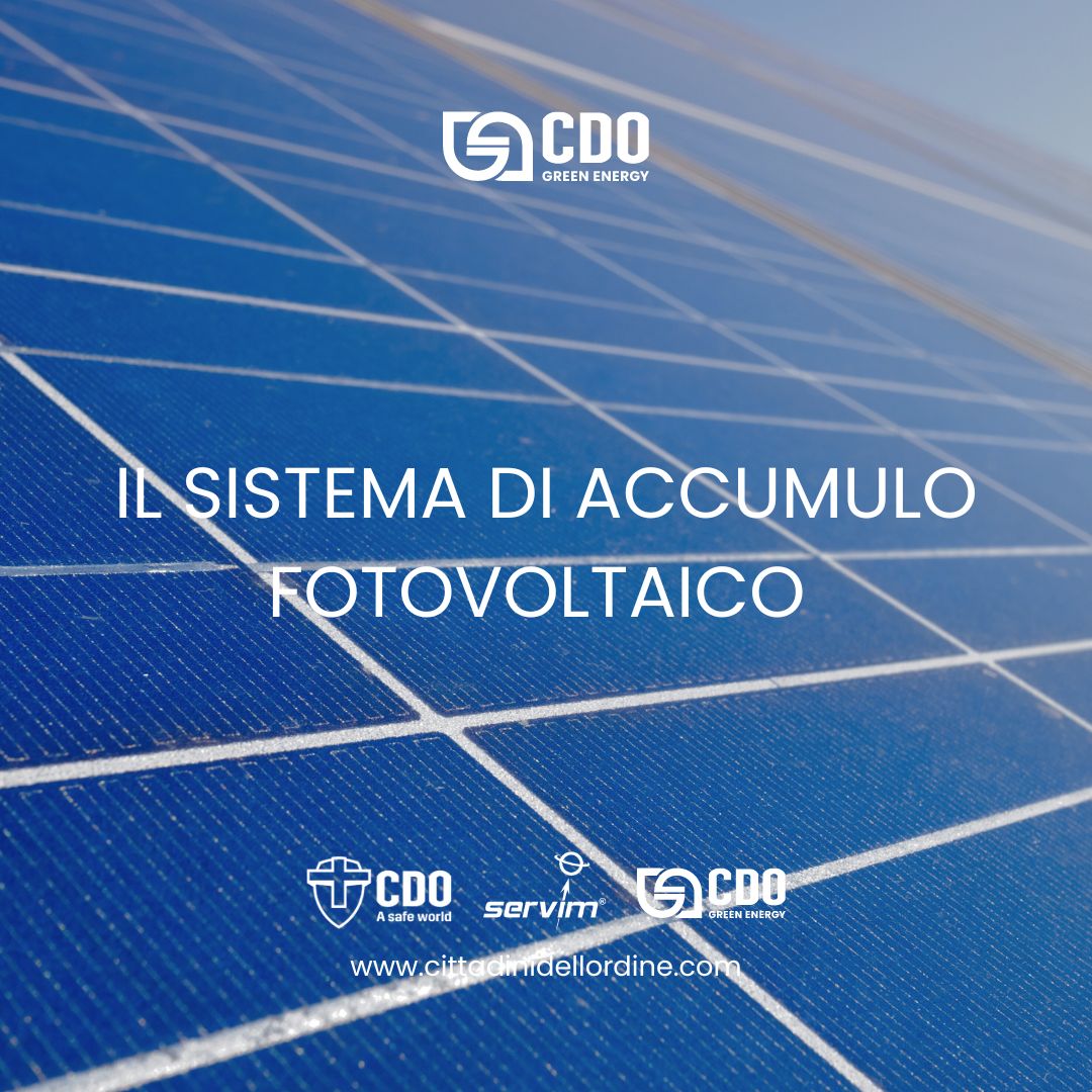 sistema di accumulo fotovoltaico