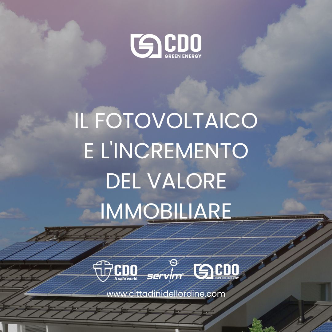 fotovoltaico e immobili valore